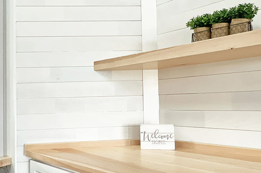 Rustic Wood Shiplap