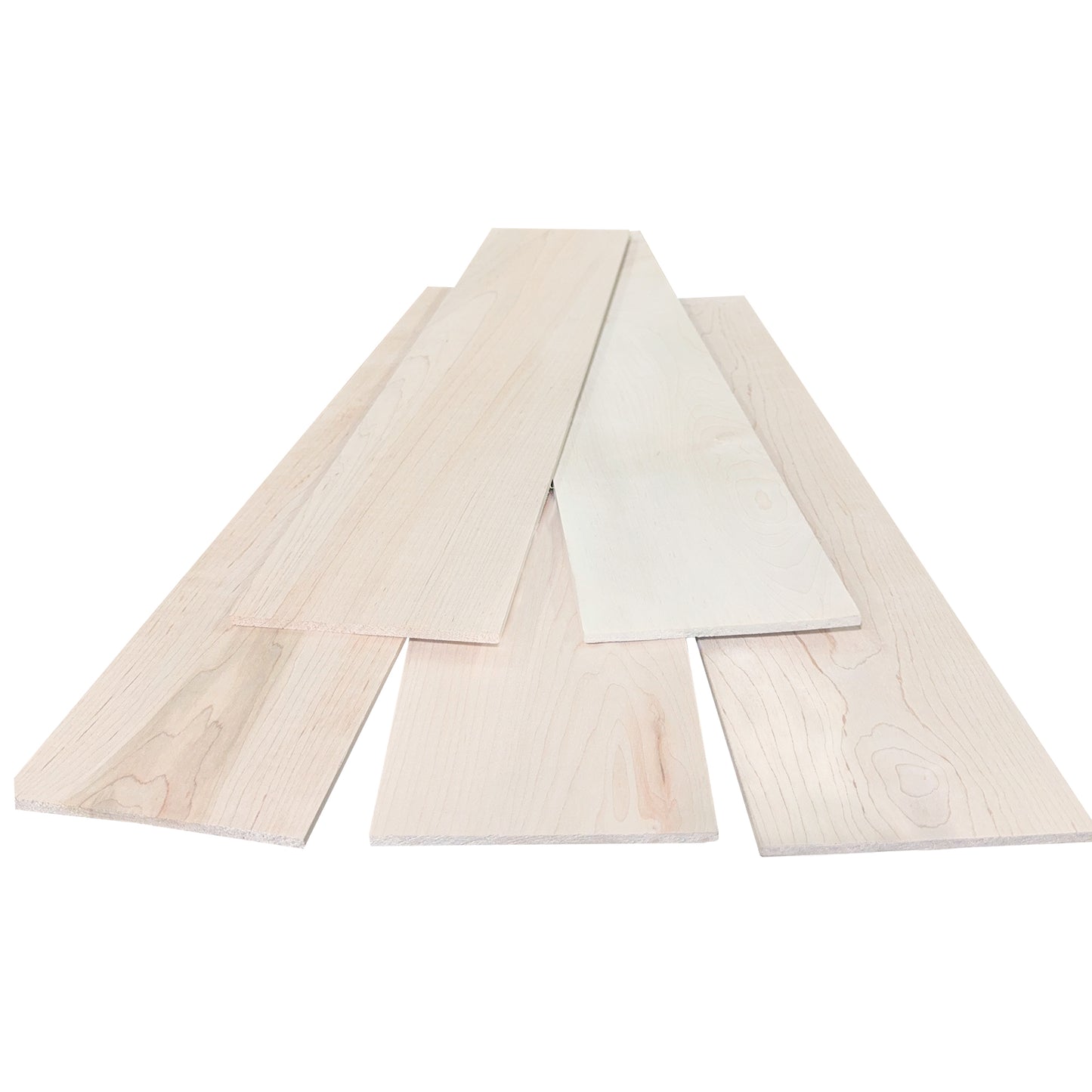 1/4" x 5-1/2" x 2' Maple Boards