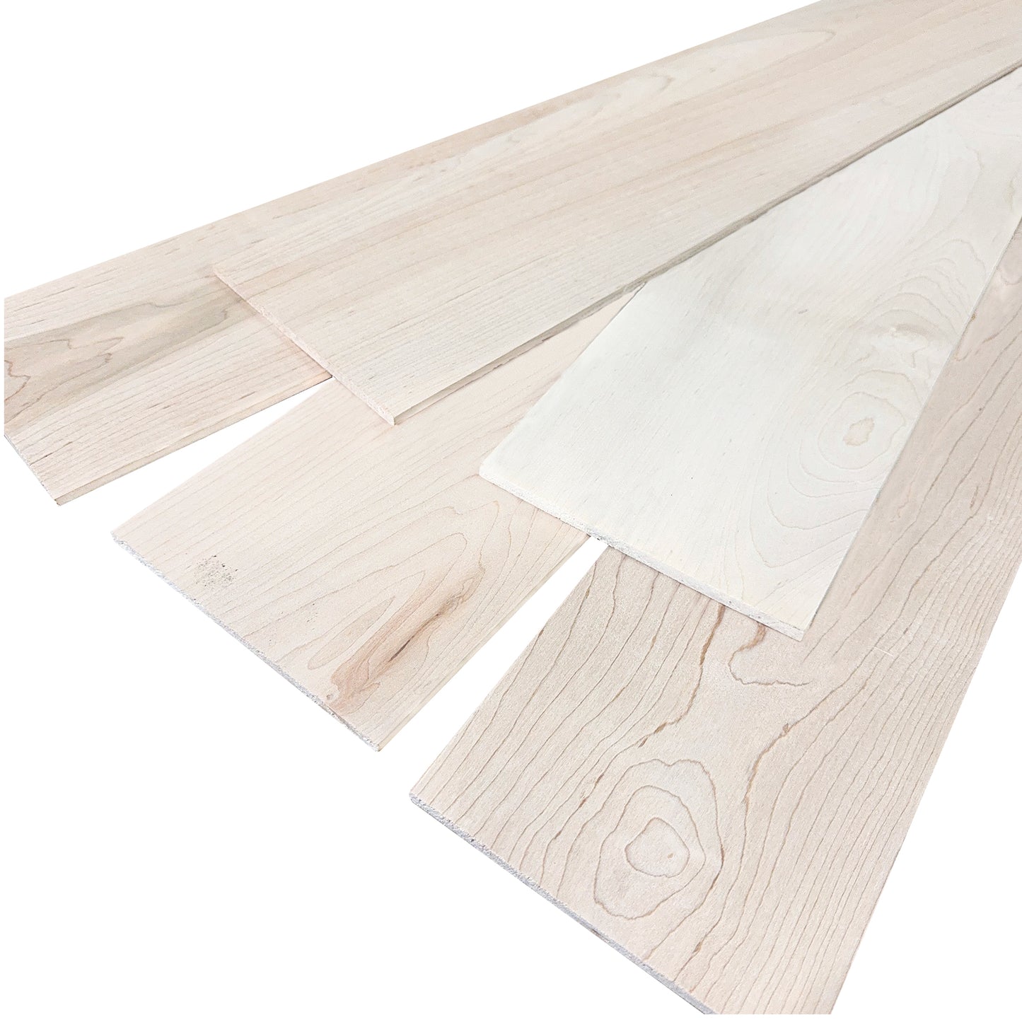 1/4" x 5-1/2" x 2' Maple Boards