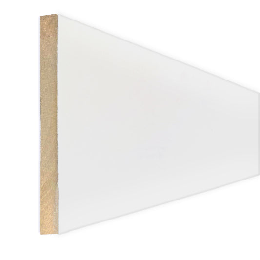 Primed Craftsman 5-1/4" Baseboard Moulding