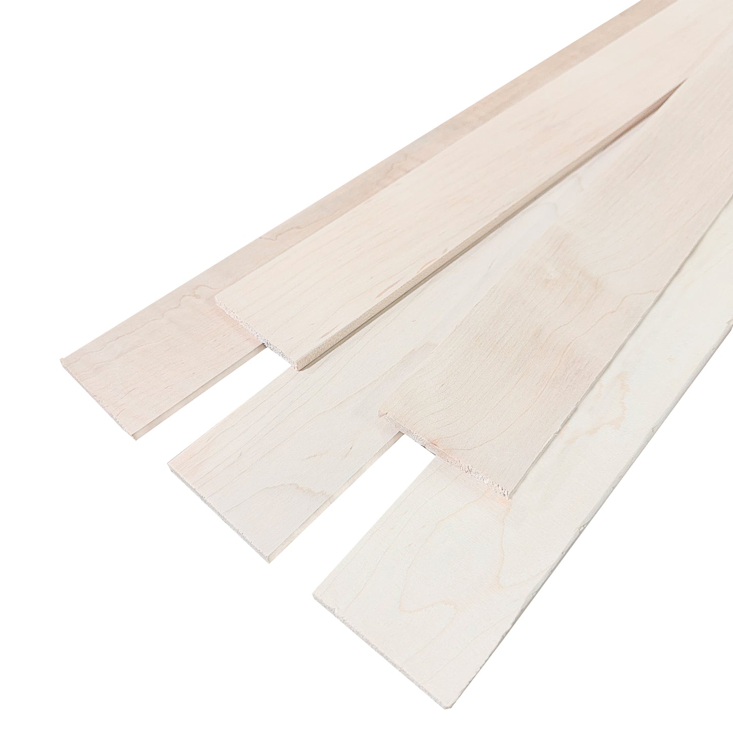 1/4" x 2-1/2" x 2' Maple Board