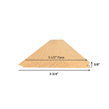 Wooden Wall Panel with 3 and one half inch face