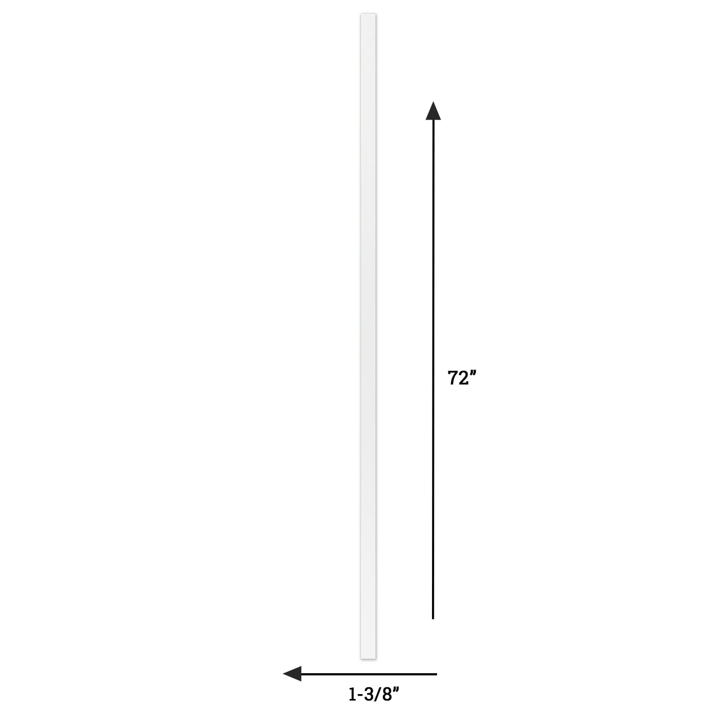 Craftsman Base Shoe for Modern Baseboard | Primed or Poplar