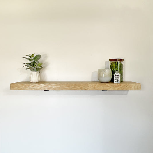 Wall Shelf in White Oak