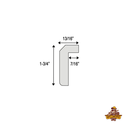Cap Moulding for Wall Paneling and Picture Frame | 2946