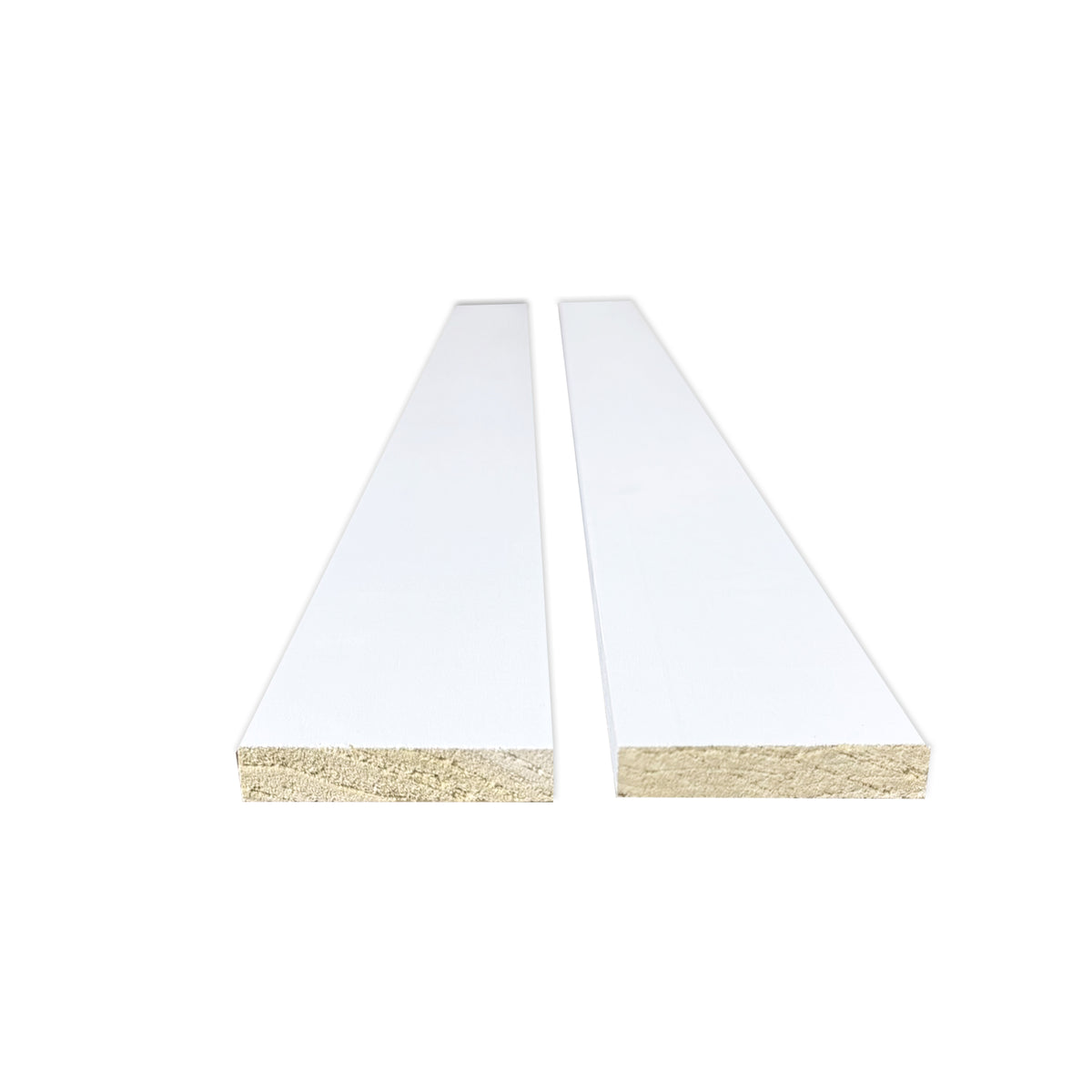 solid wood board primed
