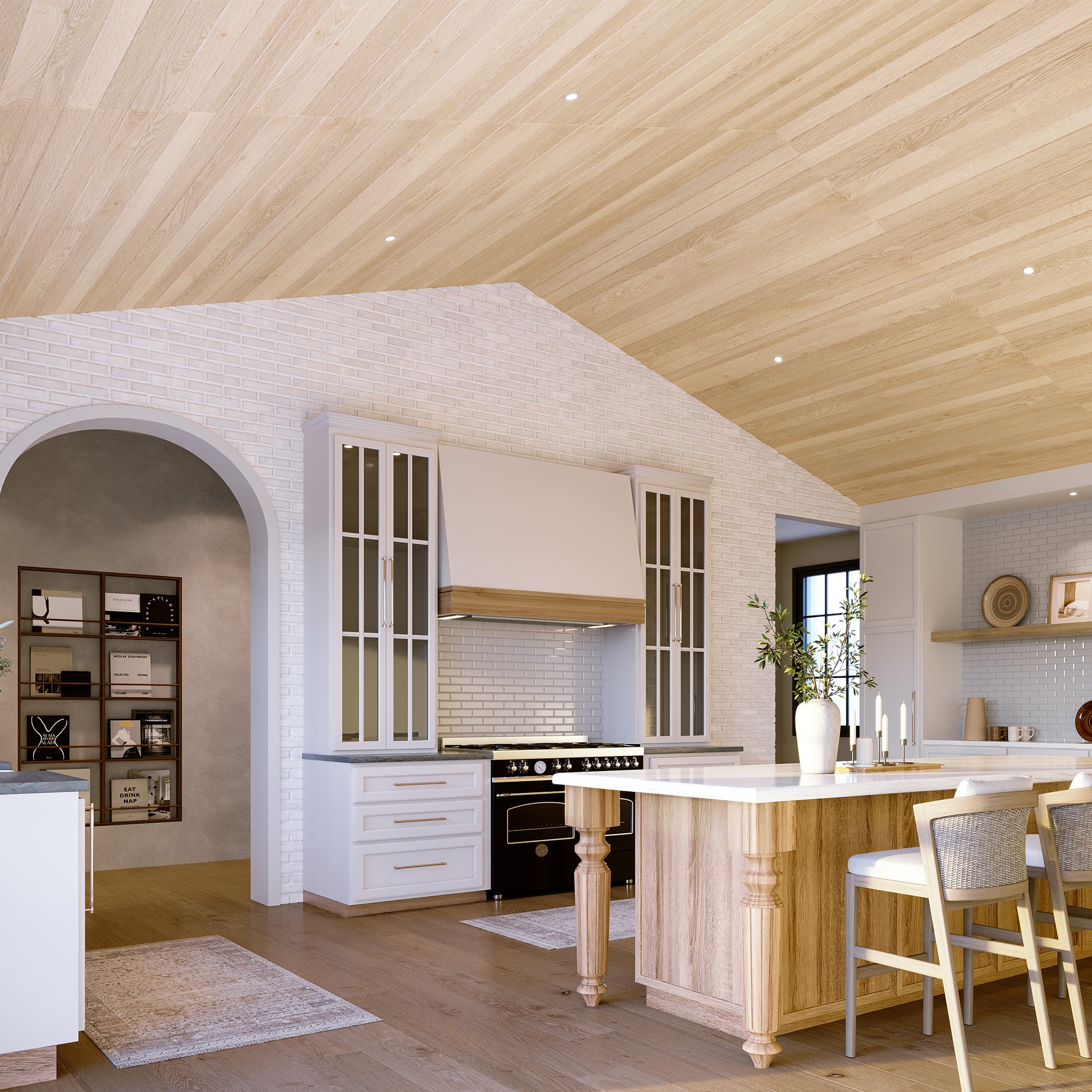 Tongue and Groove Wood Boards White Oak