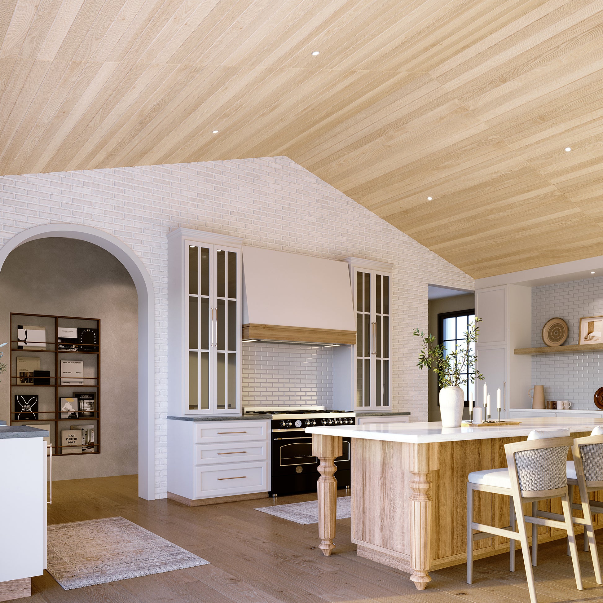 Tongue and Groove Wood Boards White Oak