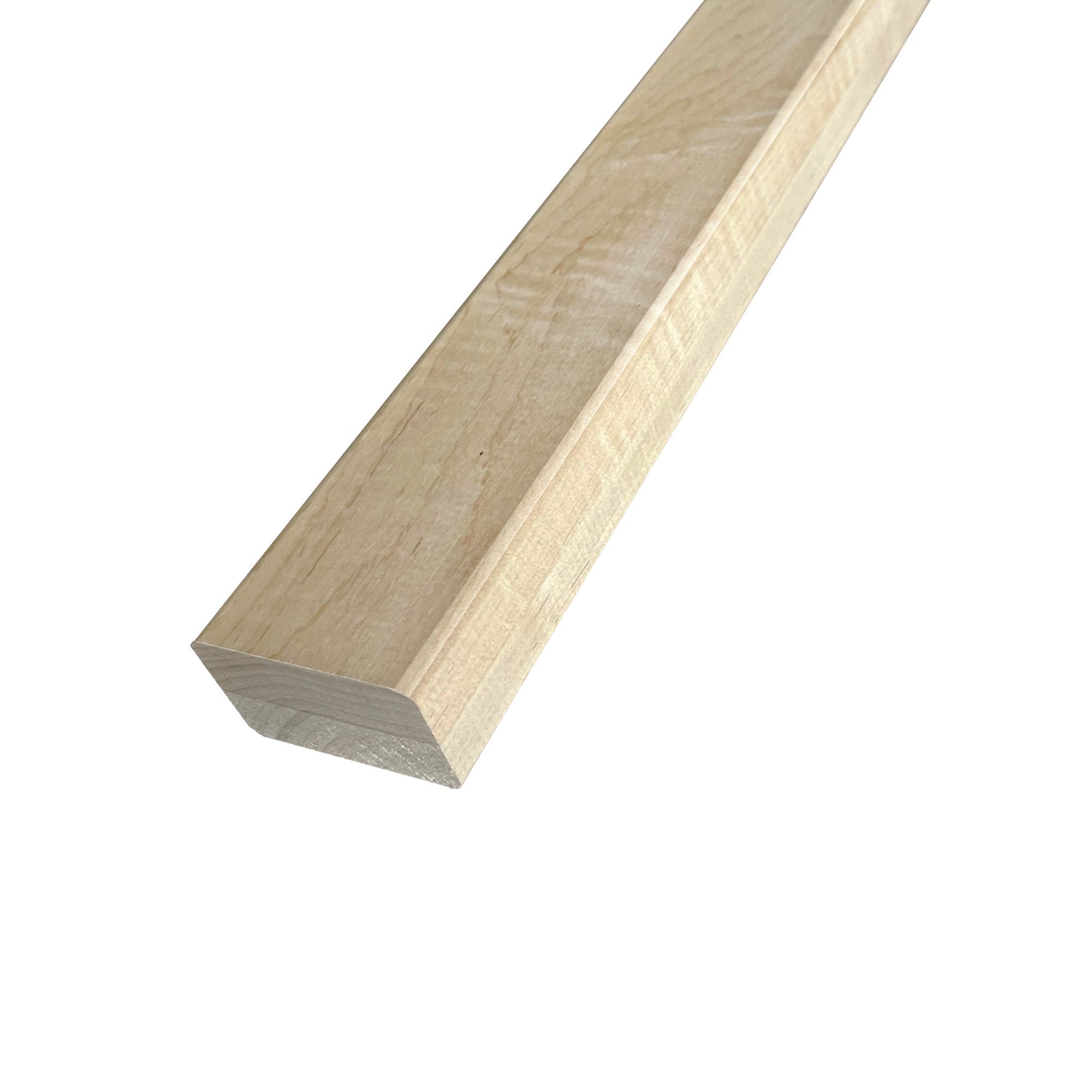 Maple Railing Modern Stair Railing - Sleek Hardwood Handrail – The Millwork Outlet
