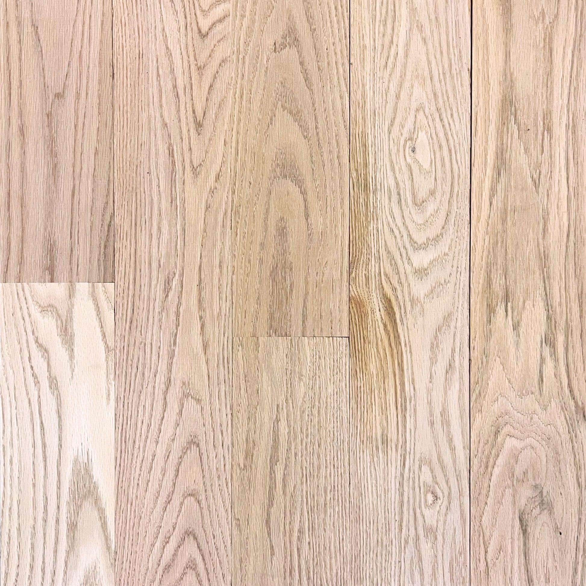 Wood Finish Sample, Unfinished - Raw, Oak Wood